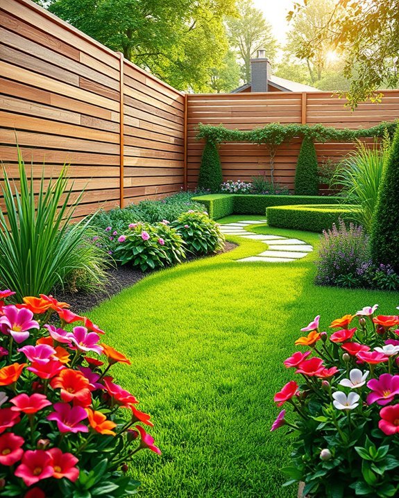 stylish eco friendly privacy fencing