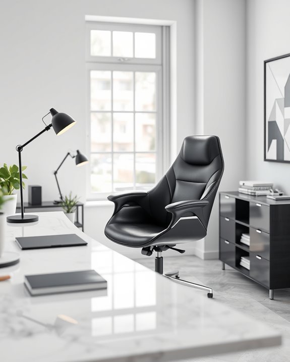 stylish ergonomic office chair