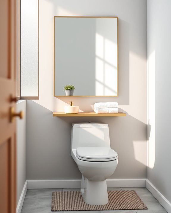 stylish functional bathroom solution