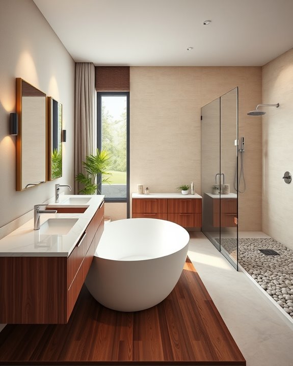stylish functional boutique bathrooms