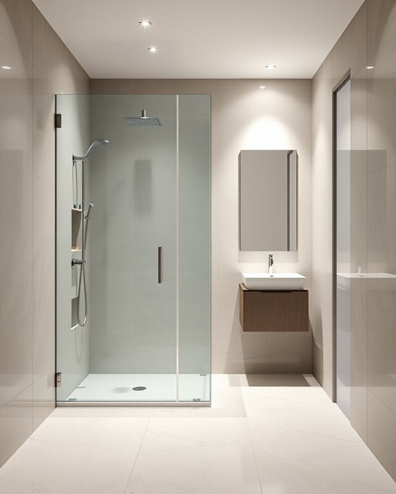 stylish functional eco friendly showers