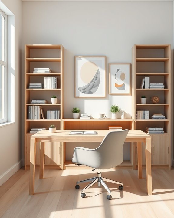 stylish functional home office storage
