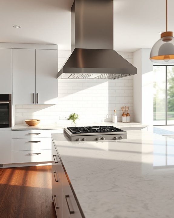 stylish functional kitchen focal point