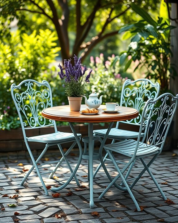stylish functional outdoor seating