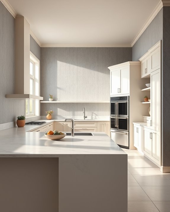 stylish grey and cream