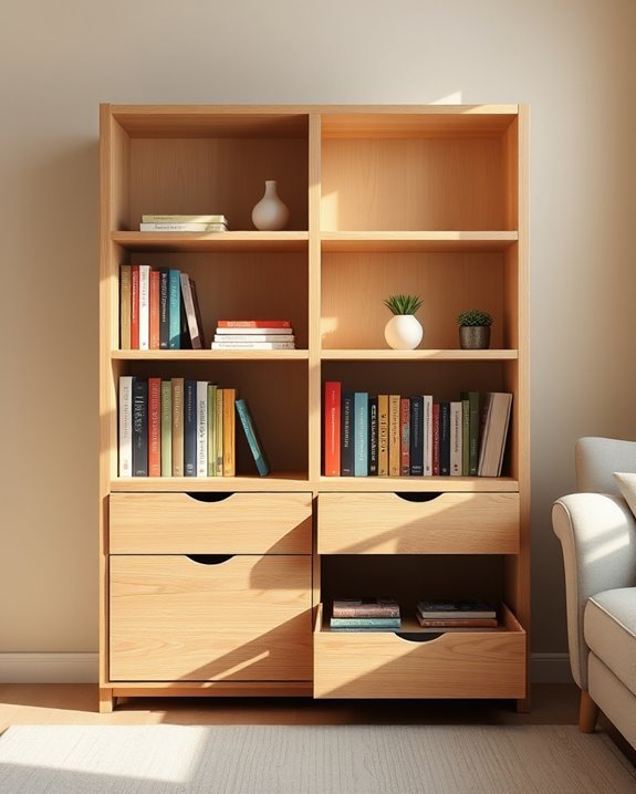 stylish hidden storage solution