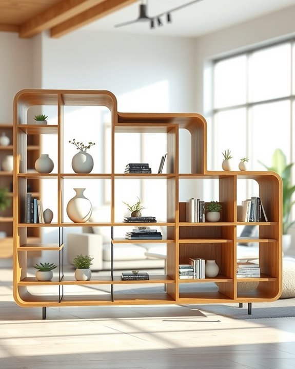 stylish multifunctional shelving solutions