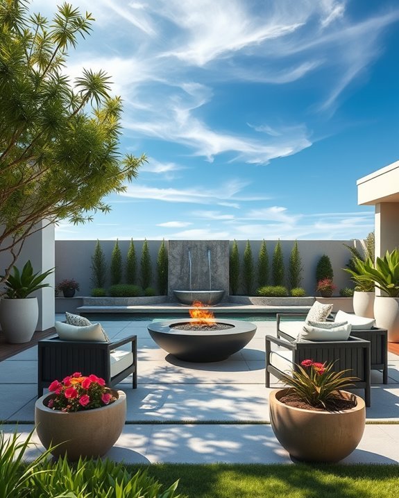 stylish outdoor living spaces