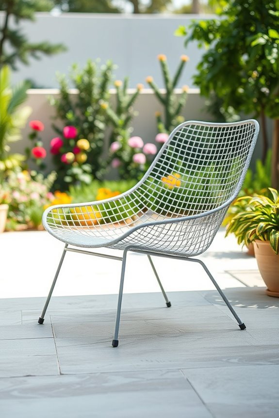 stylish outdoor seating option