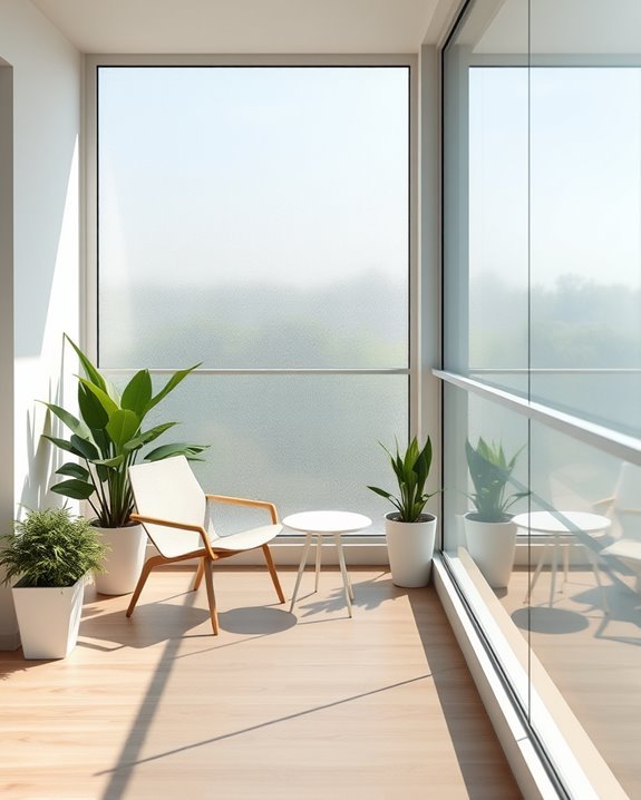 stylish privacy with elegance