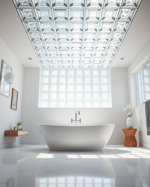 stylish private light enhancing ceilings