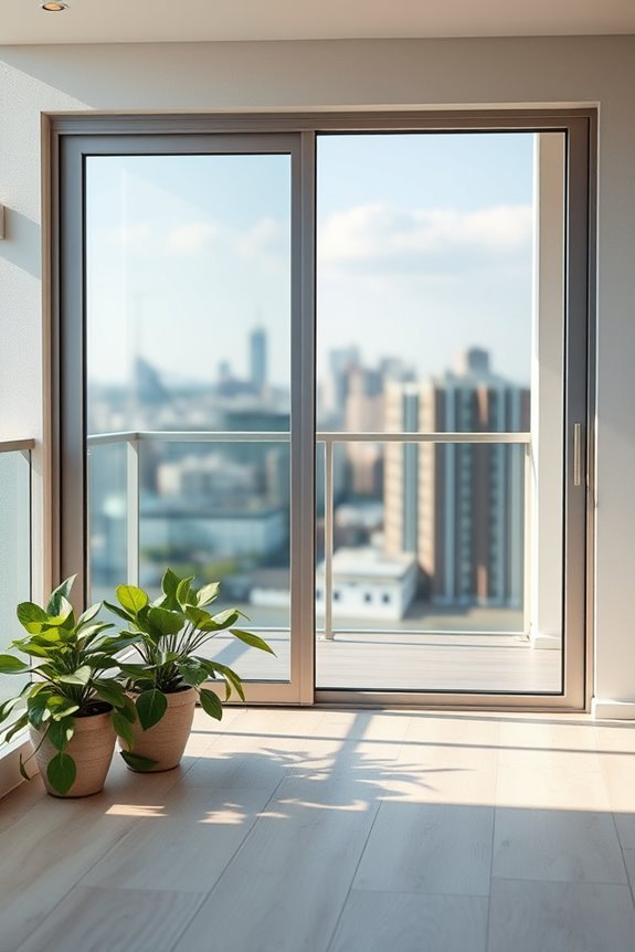 stylish security sliding doors