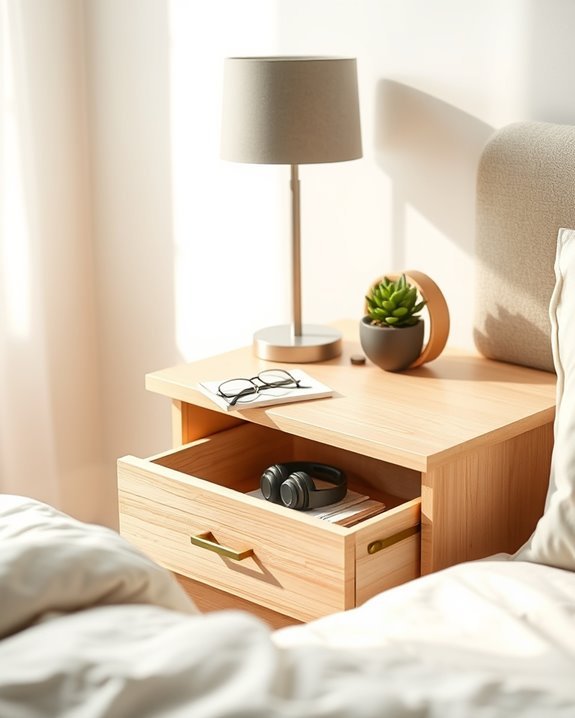 stylish small drawer organization