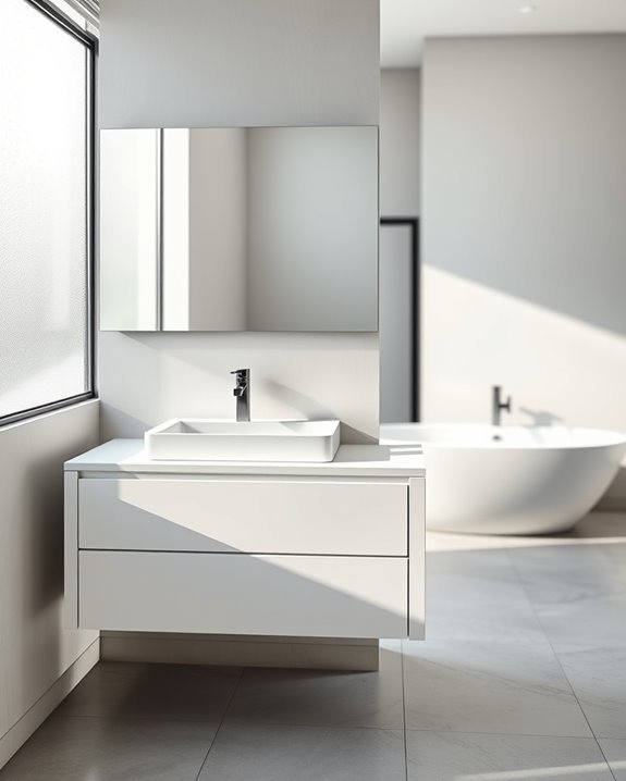 stylish space saving bathroom solutions