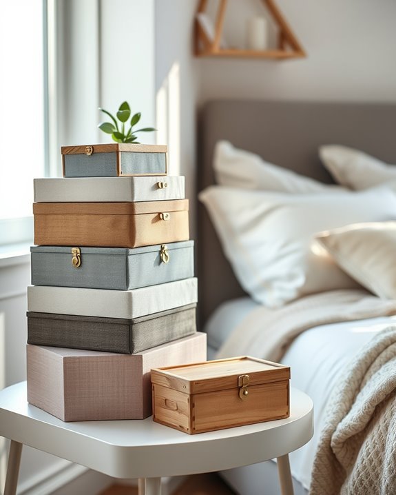 stylish storage for decor
