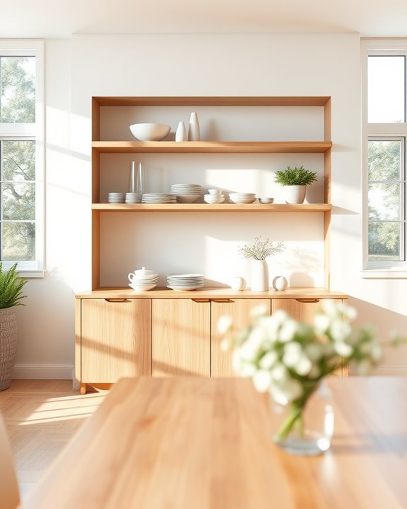 stylish storage solution buffet