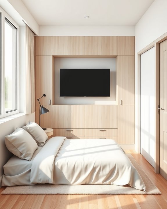 stylish tv concealment solution