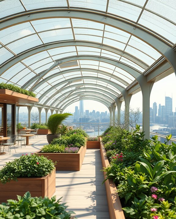 stylish walkways enhance connectivity