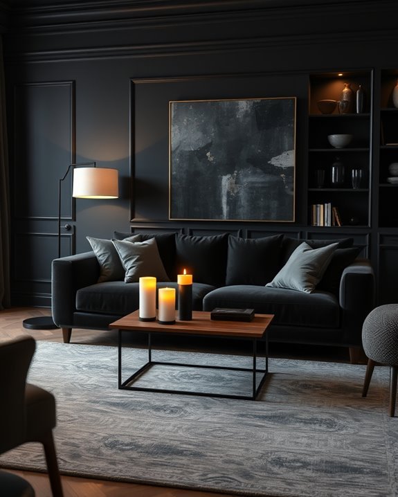 subdued ambient lighting techniques