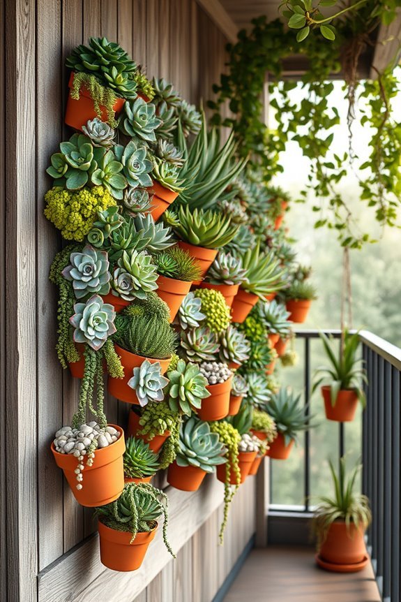 succulent wall art ideas