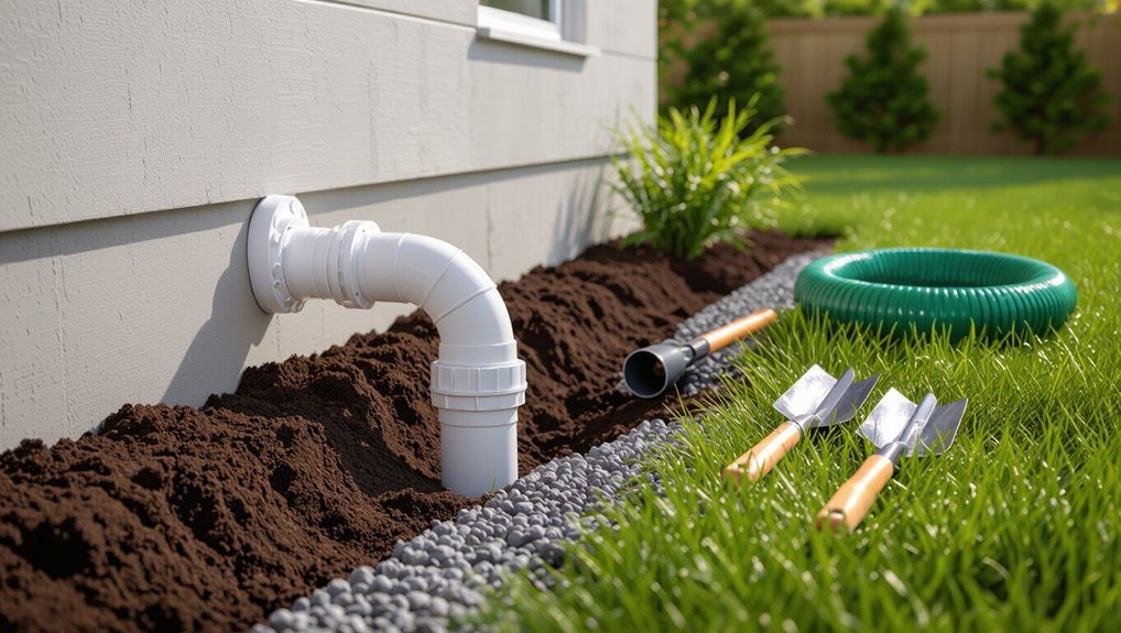 sump pump burial guidelines