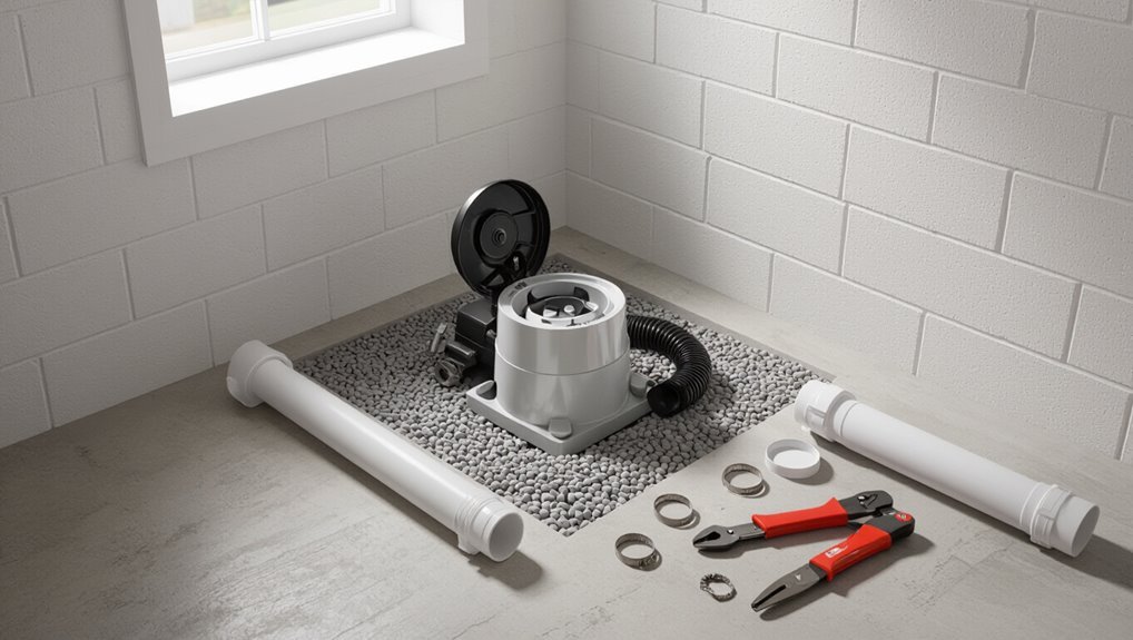 sump pump discharge rerouting