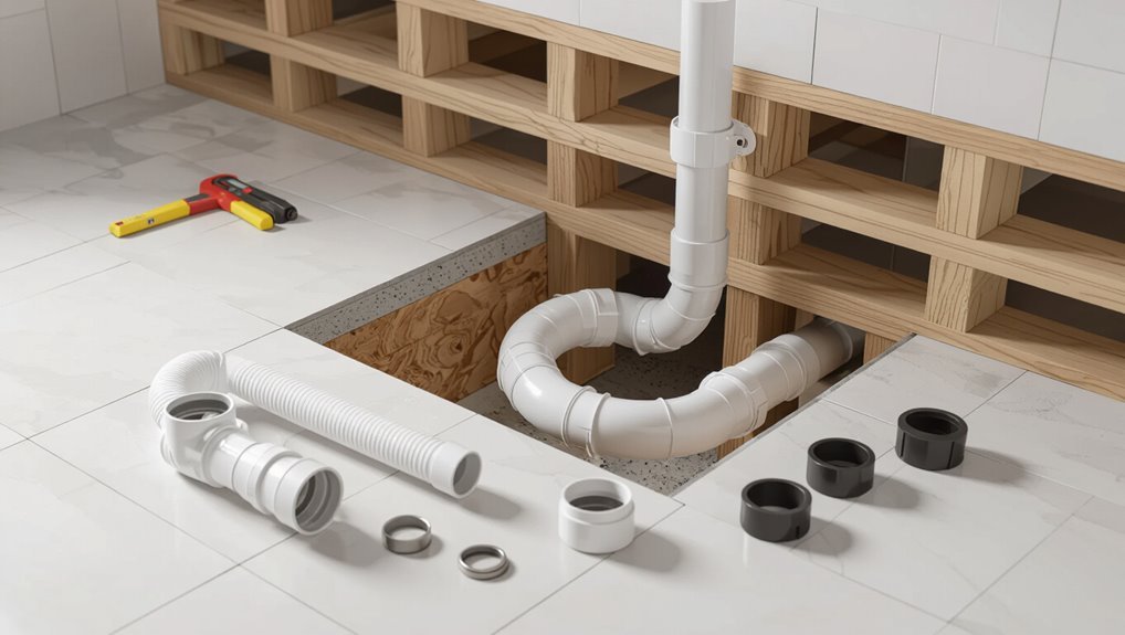 suspended floor drainage guidelines