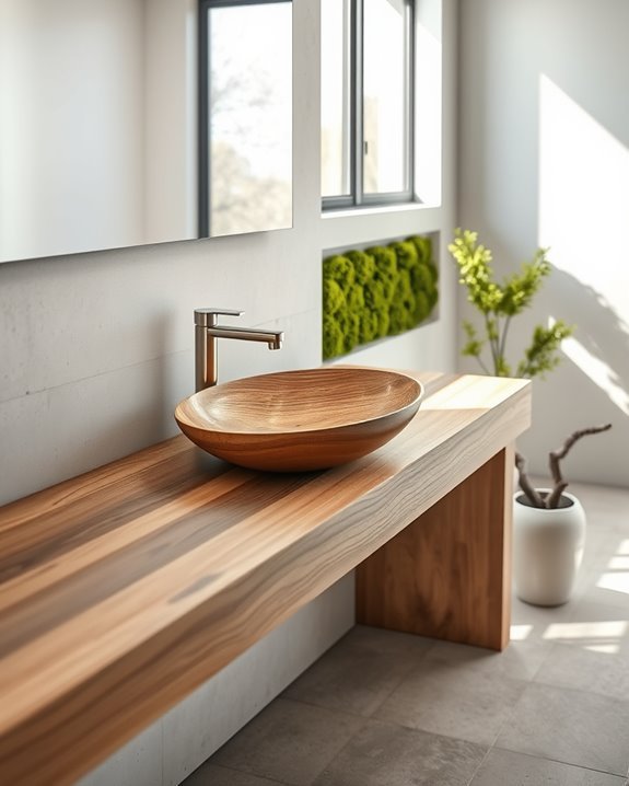 sustainable bathroom design choices