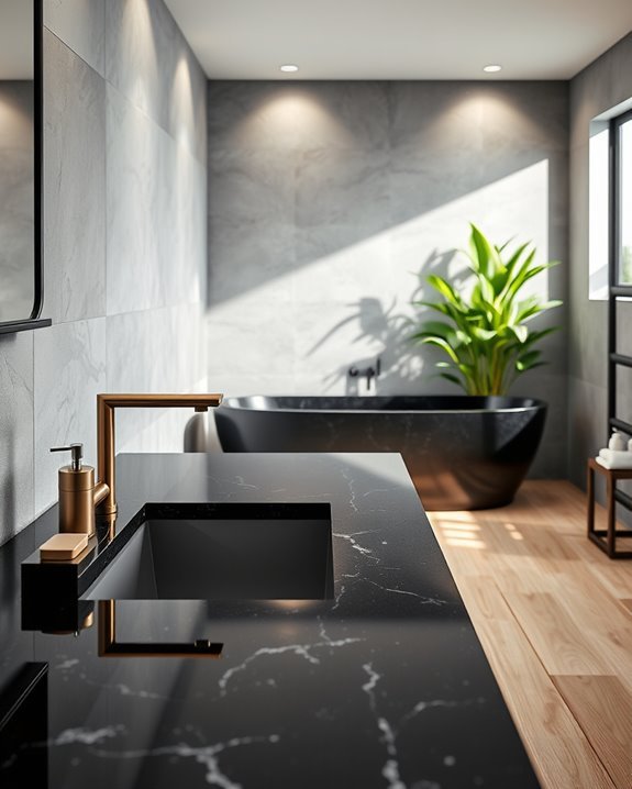 sustainable black granite options