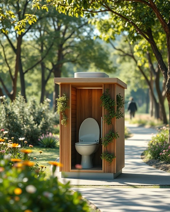sustainable composting toilet benefits