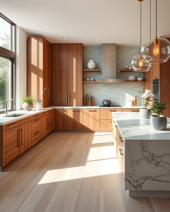 sustainable luxury kitchen materials