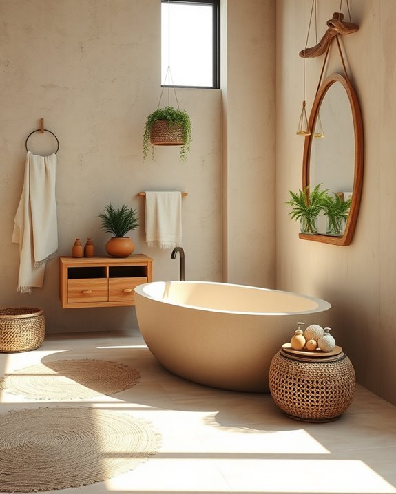 sustainable organic bathroom materials