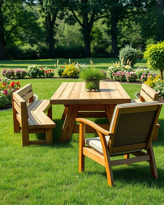 sustainable outdoor furniture style