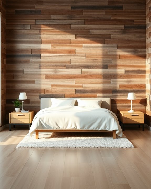 sustainable rustic bedroom design