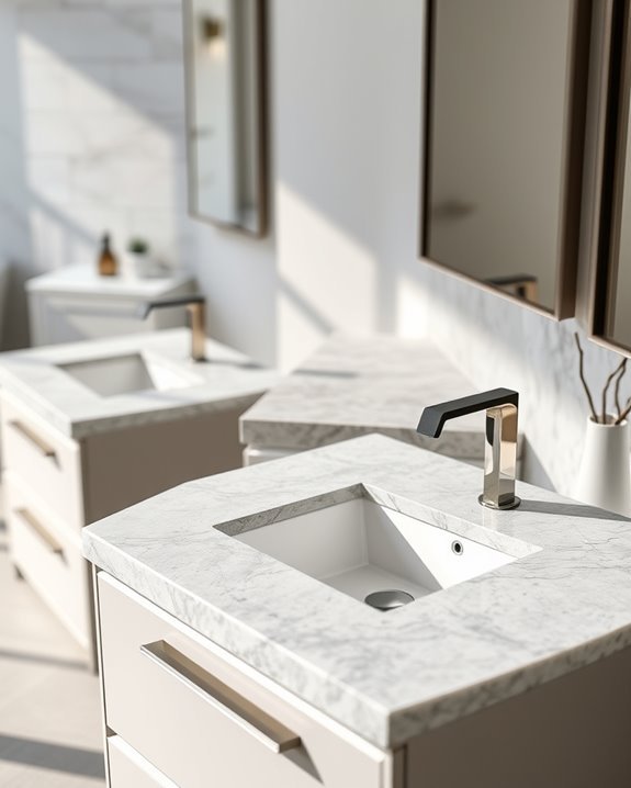 sustainable stylish vanity tops