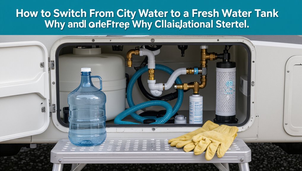 switching water sources safely