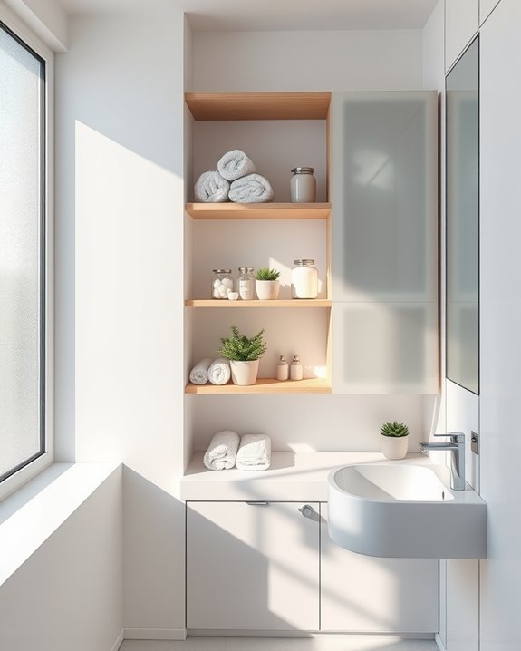 tailored bathroom storage solutions