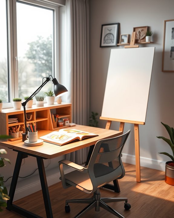 task lighting enhances focus