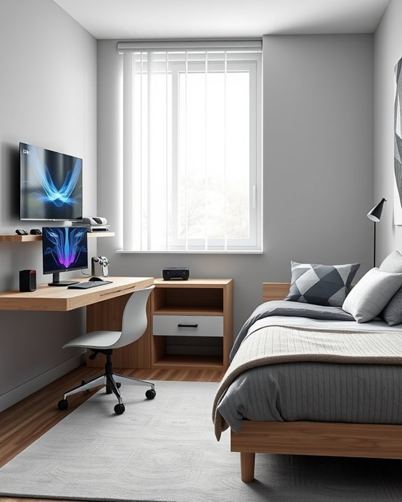 tech themed stylish functionality