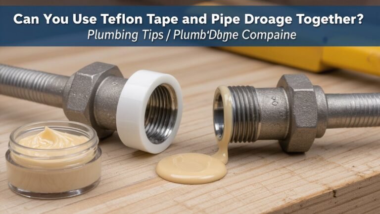 teflon tape and pipe dope