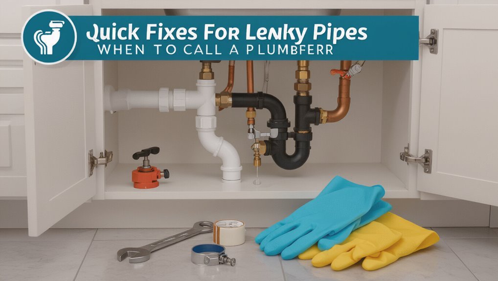 temporary fixes versus professionals