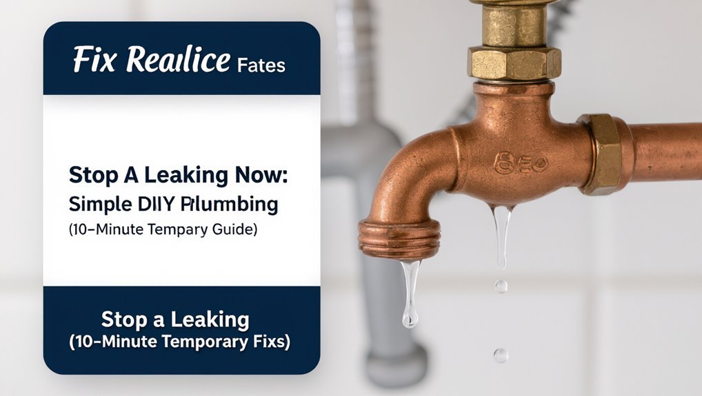 temporary pipe leak fixes