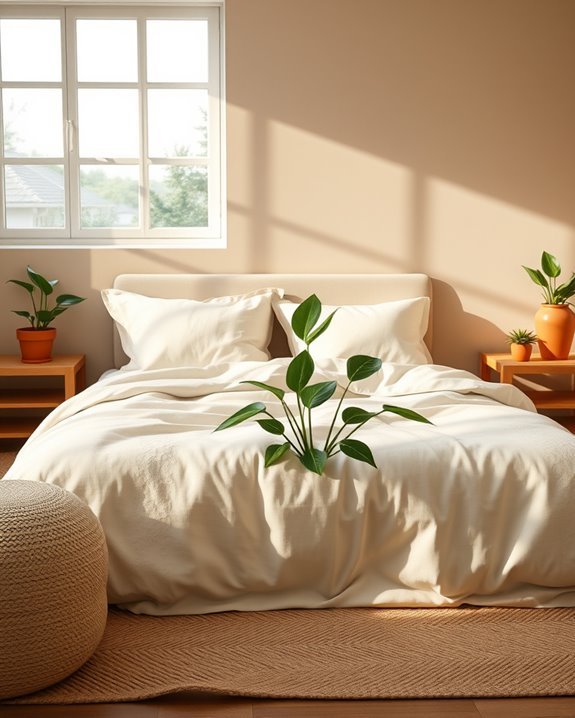 terracotta pots enhance warmth