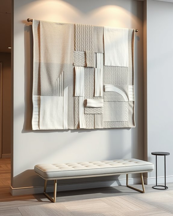 textile art enhances corporate spaces