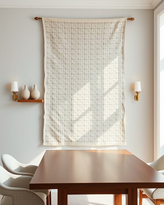 textile layering for ambiance