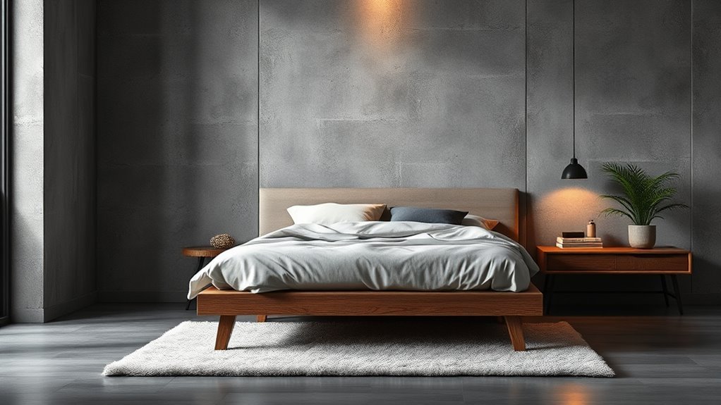 textured concrete wall designs