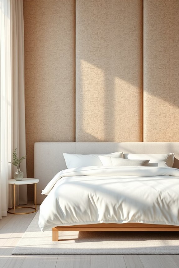 textured fabric wall elegance