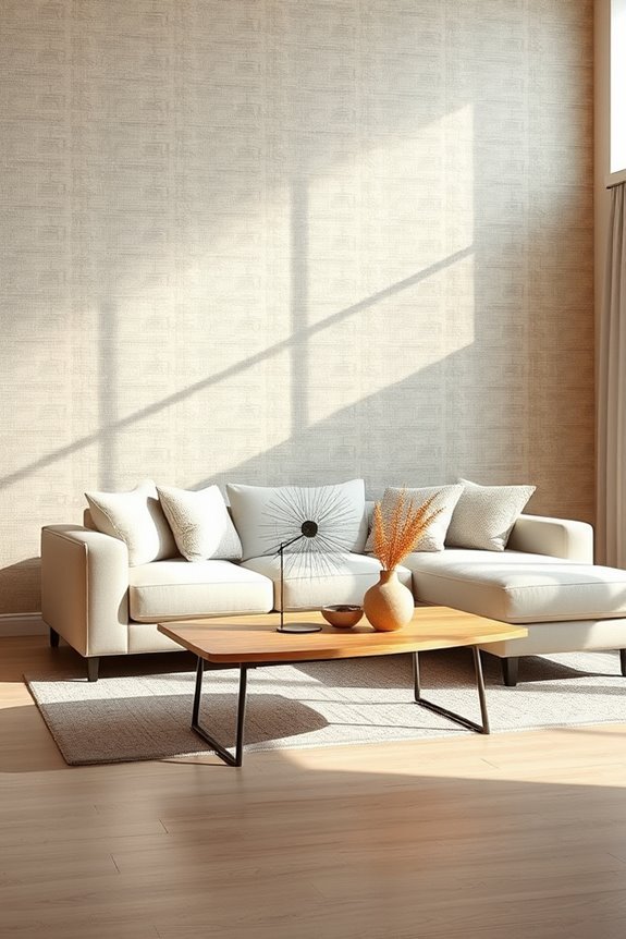 textured fabric wallpaper elegance