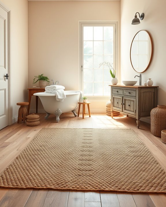 textured rugs enhance coziness