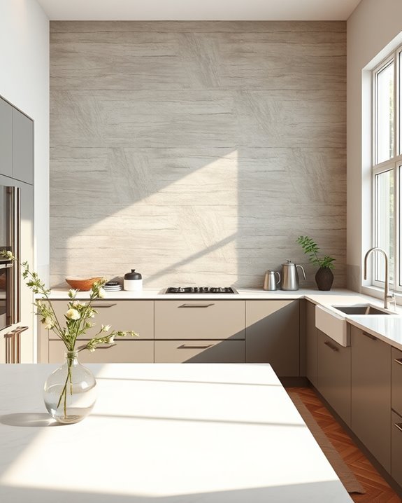 textured wall finishes enhance